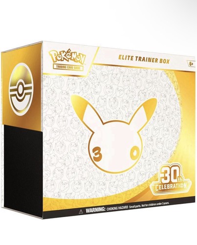 Pokemon tcg 30th - pokemon, anniversary