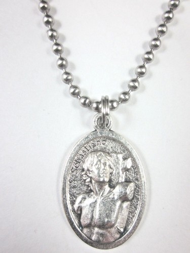 Collana ciondolo medaglia - , san