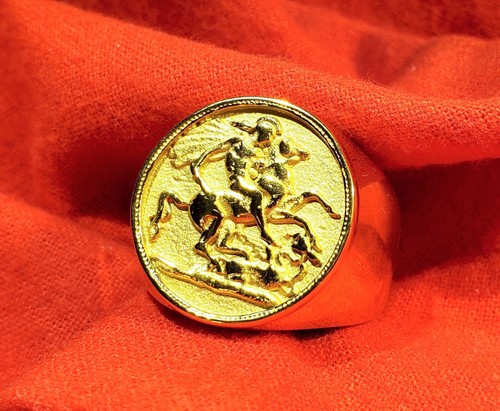 Anello san giorgio - giorgio, drago