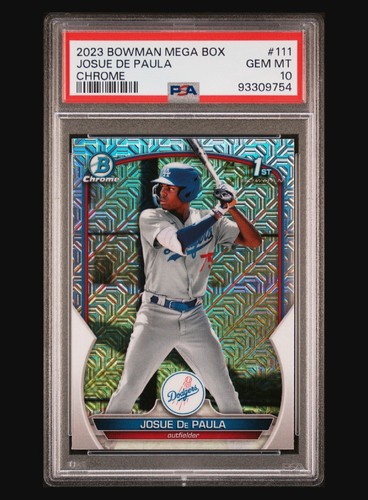 2023 bowman chrome 1st - bowman, josue